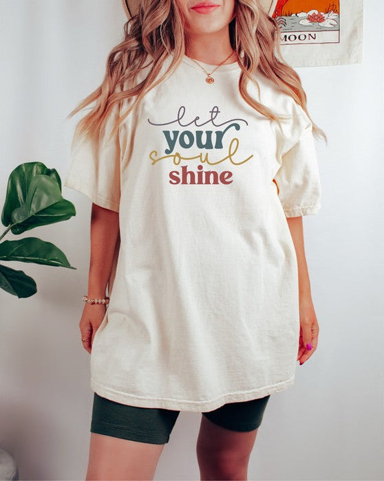 Let Your Light Shine Comfort Color Tee