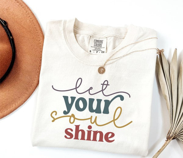 Let Your Light Shine Comfort Color Tee