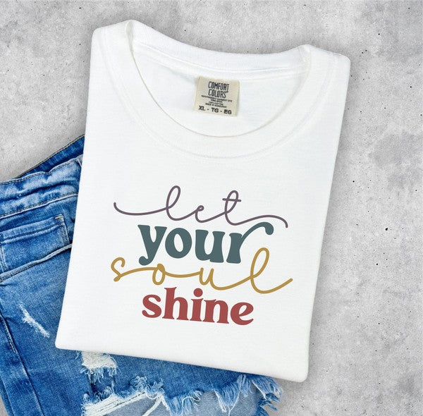 Let Your Light Shine Comfort Color Tee