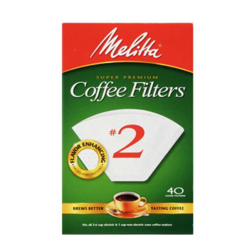 Melitta Melitta Coffee Filters, Super Premium, Number 2 Coffee Dark Green