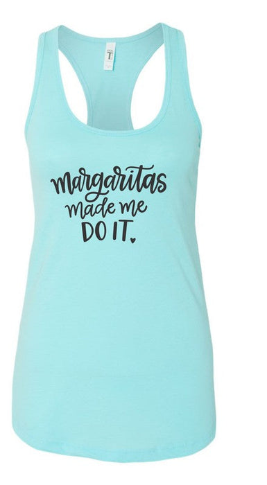 Margaritas Made Me Do It Summer Graphic Tank