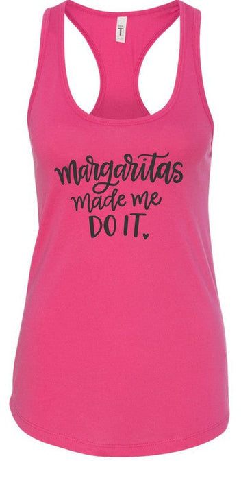 Margaritas Made Me Do It Summer Graphic Tank