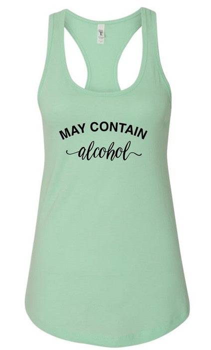 May Contain Alcohol Graphic Tank