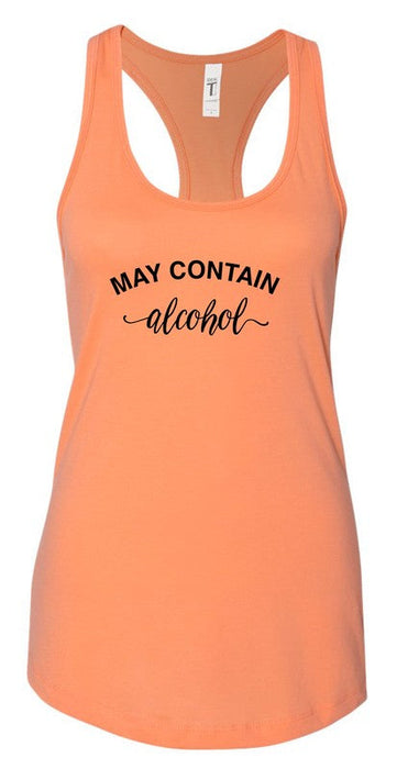 May Contain Alcohol Graphic Tank