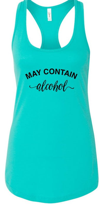 May Contain Alcohol Graphic Tank