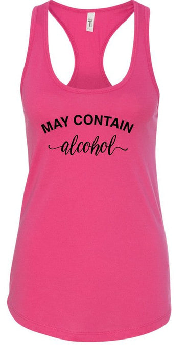 May Contain Alcohol Graphic Tank