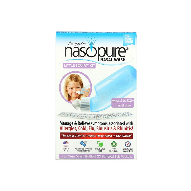 Dr. Hana's Nasopure Dr. Hana's Nasopure Nasal Wash System, Little Squirt Kit, 1 Kit Health Care