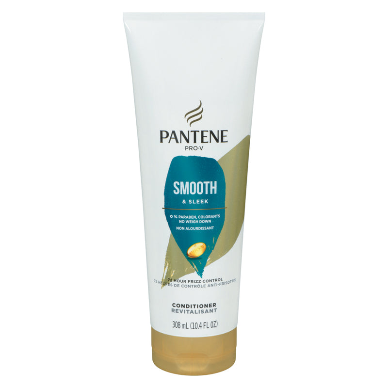 Pantene Pantene Smooth & Sleek 72 Hr Smoothness Conditioner 10.4 Fl Oz Conditioners