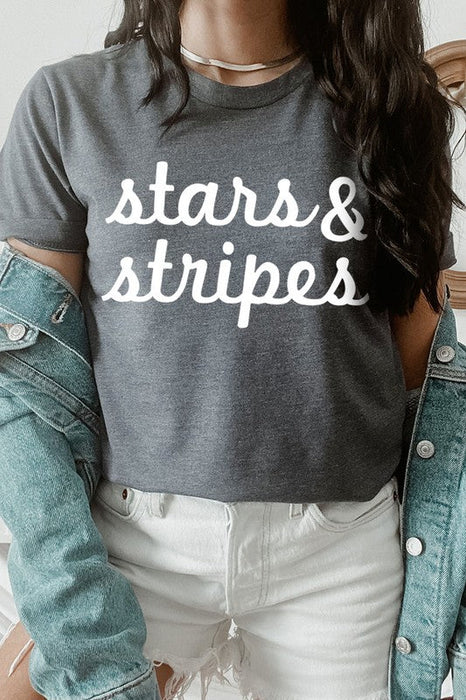 Stars & Stripes Graphic T Shirts