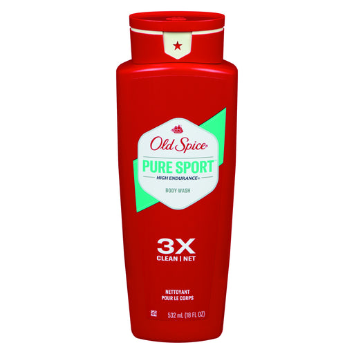 Old Spice Old Spice High Endurance Pure Sport Scent Body Wash For Men, 18 Fl Oz Body Wash