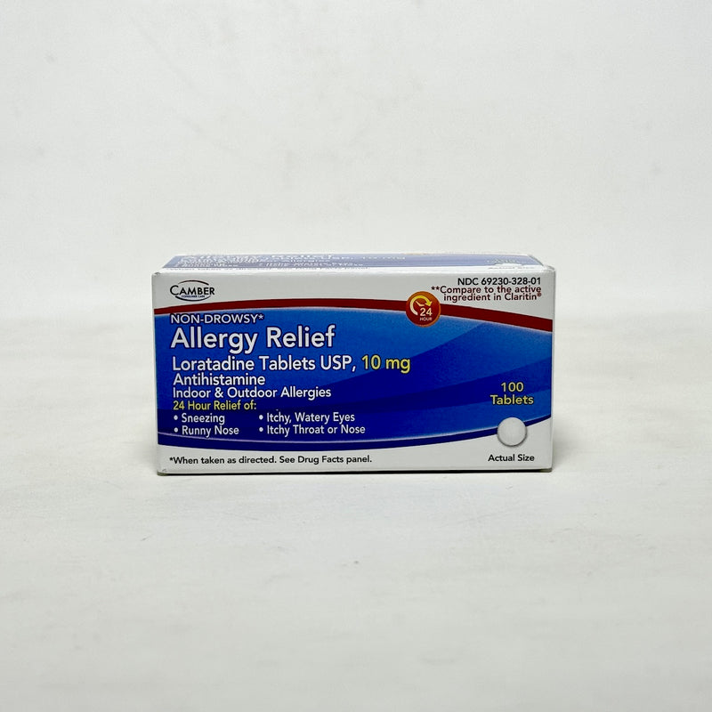 0 Camber Allergy Relief Loratadine 10 Mg 100ct Tablets Health & Beauty