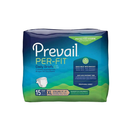First Quality Per-Fit® Maximum Plus Adult Incontinence Briefs – X-Large (Case of 4) Bicycle Shorts & Briefs