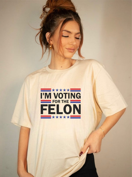 I'm Voting for the Felon Softstyle Tee