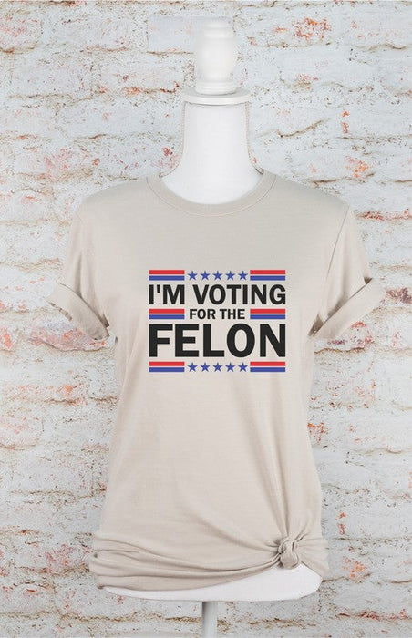 I'm Voting for the Felon Softstyle Tee