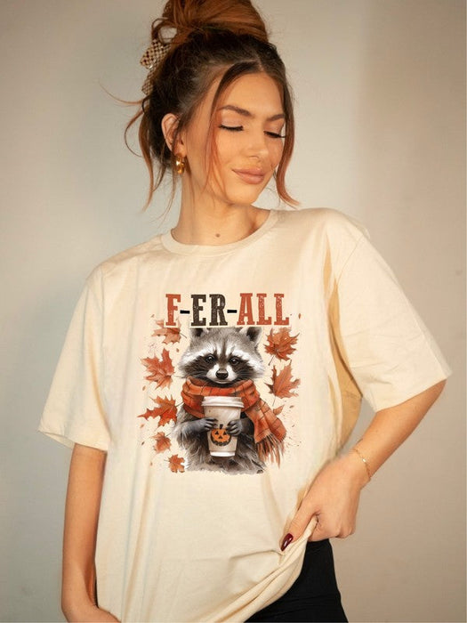 Ferall Racoon Graphic Tee