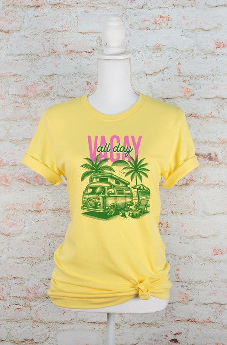 Vacay All Day Graphic Tee