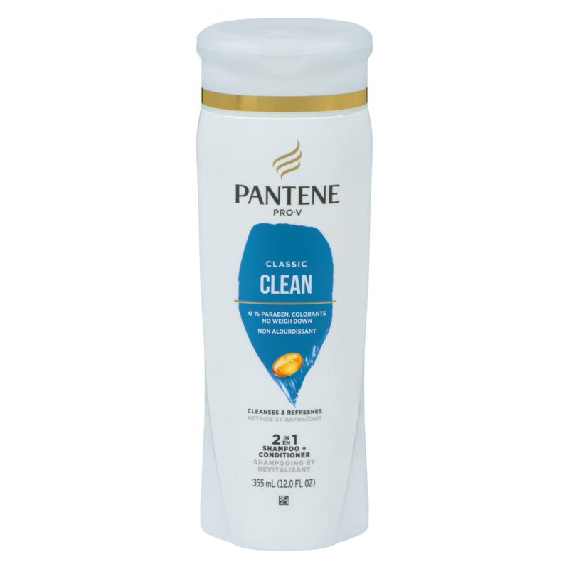 Pantene Pantene Classic Clean 2 In 1 Shampoo + Conditioner 12 Fl Oz Shampoo & Conditioner