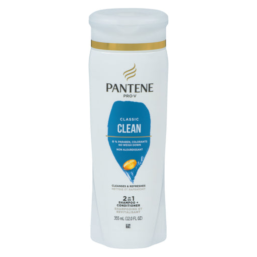 Pantene Pantene Classic Clean 2 In 1 Shampoo + Conditioner 12 Fl Oz Shampoo & Conditioner
