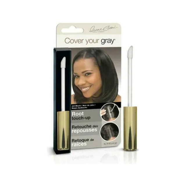 Irene Gari Cover Your Gray for Women Root Touch Up Black 0.25 oz