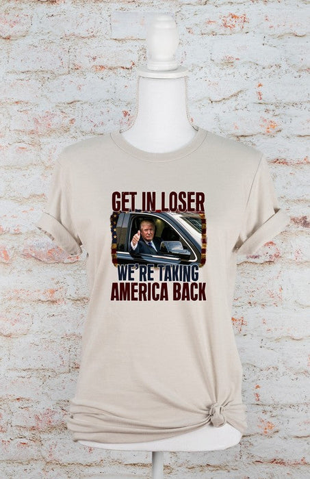 We're Taking America Back Graphic Tee