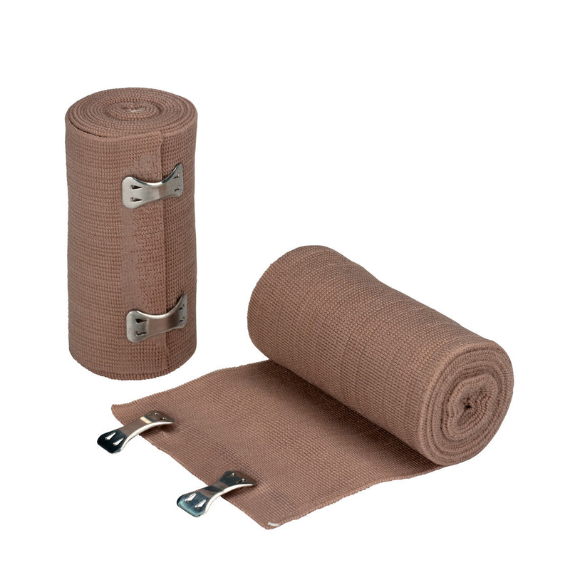 Dynarex Dynarex Elastic Bandage 10cm , Latex Free, Box/10 Medical Tape & Bandages White Smoke