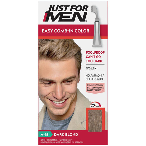 Just For Men Just For Men Autostop Easy No-Mix Hair Color, Dark Blond A-15 Hair Color