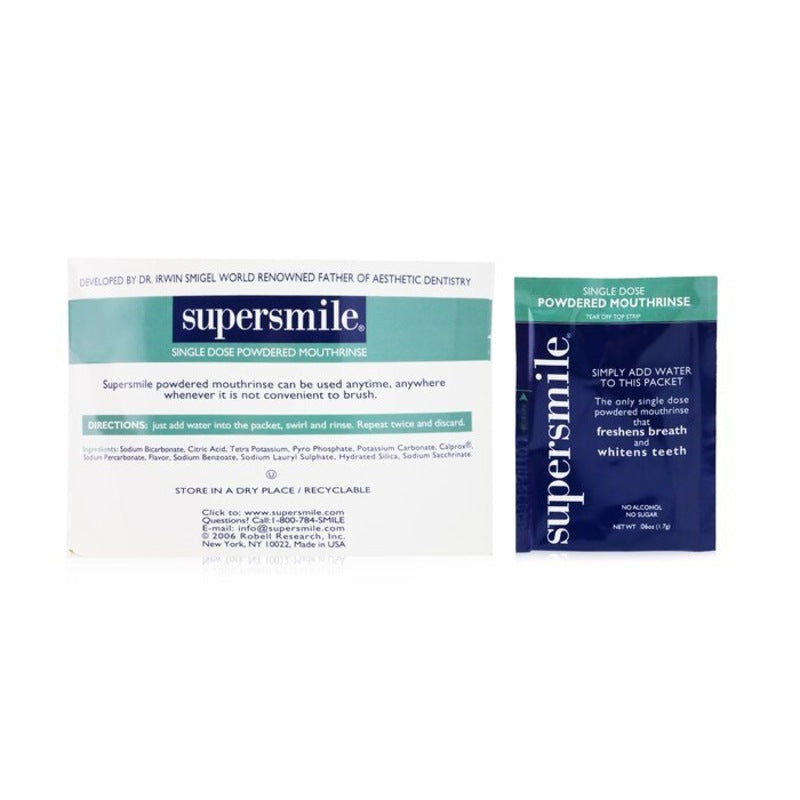 Supersmile Supersmile Single Dose Powdered Mouthrinse (No Alcohol/Sugar) Personal Care