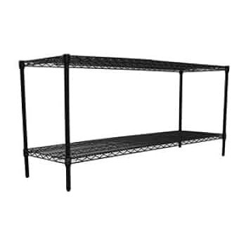Regency Galvanized Steel Wire Shelf (18"D x 36"W), 2-Pack Shelving