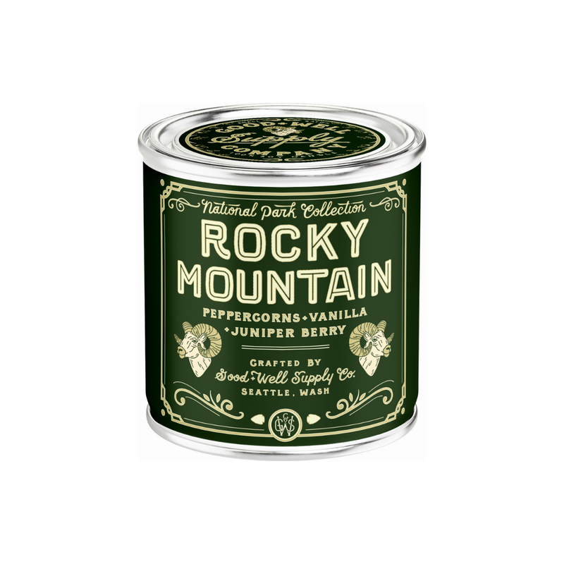 Good & Well Supply Co Rocky Mountain National Park Candle Candles