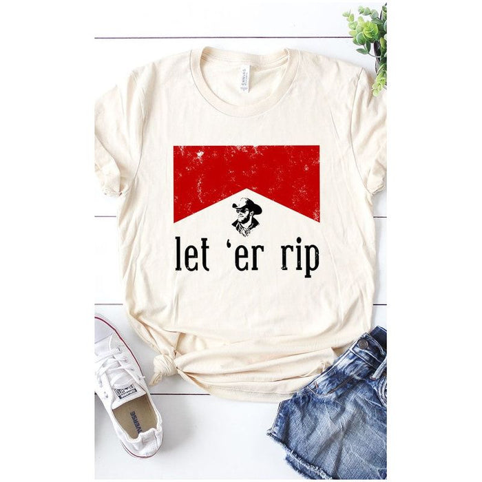 Let Er Rip Graphic Tee PLUS