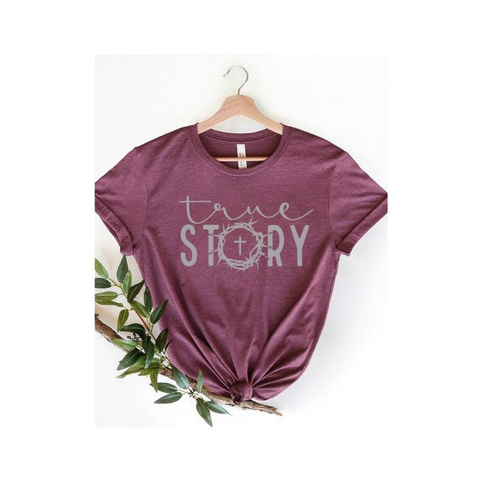 True Story Cross Easter Graphic Tee