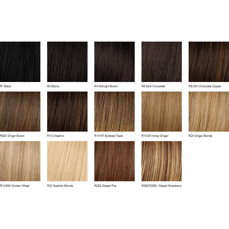 VIP Extensions 22" 4pc Straight Fineline Extension Kit by Hairdo Hair Extensions