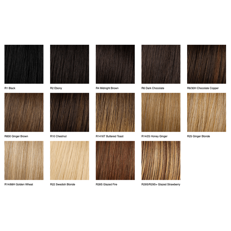 VIP Extensions 22" 4PC Wavy Fineline Extension Kit - by Hairdo clip extensions