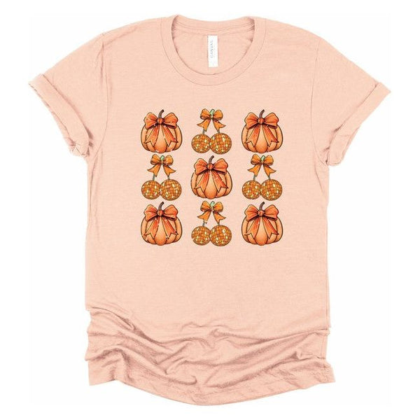 Halloween Pumpkin Coquette Disco Cherry Graphic