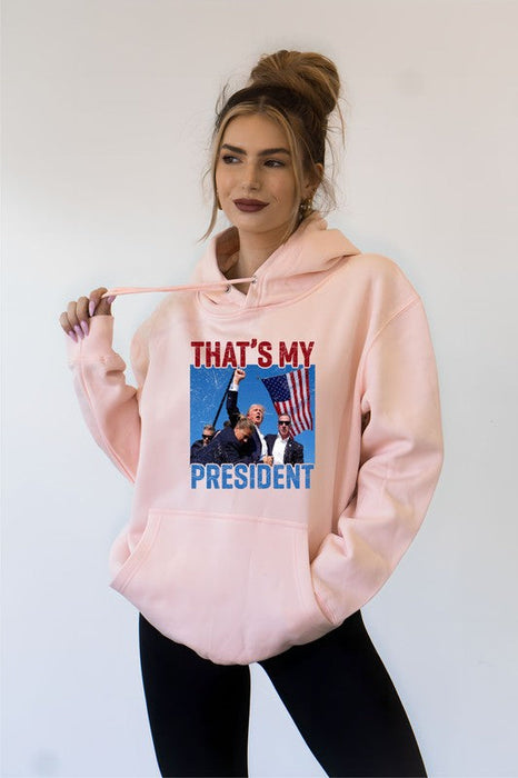 That's My President Trump Graphic Hoodie