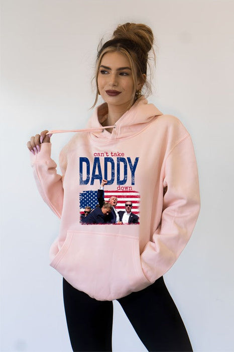 Can't Take Daddy Down Graphic Hoodie