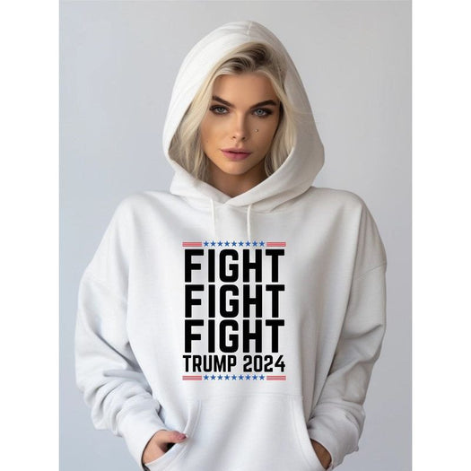 Fight Fight Fight 2024 Graphic Hoodie