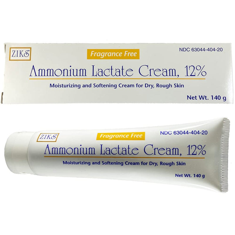 Ammonium Lactate Ammonium Lactate Cream 12% 140gm - Fragrance Free Lotion & Moisturizer