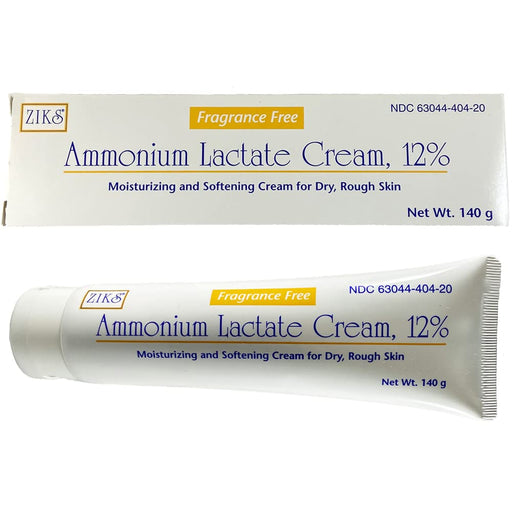 Ammonium Lactate Ammonium Lactate Cream 12% 140gm - Fragrance Free Lotion & Moisturizer White Smoke