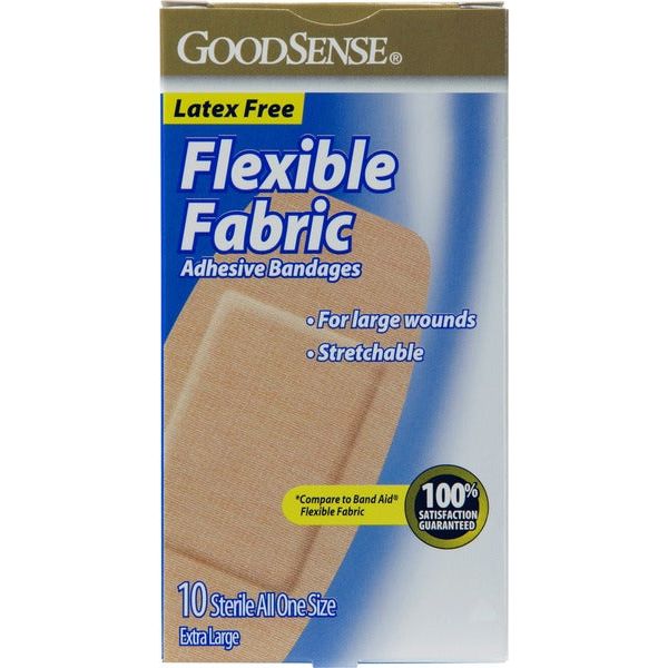 Generic Generic Good Sense Flexible Fabric Bandages XL Outdoor Recreation Rosy Brown