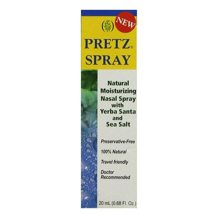 Pretz Pretz Natural Moisturizing Nasal Spray 0.67 Oz Nasal Aspirators