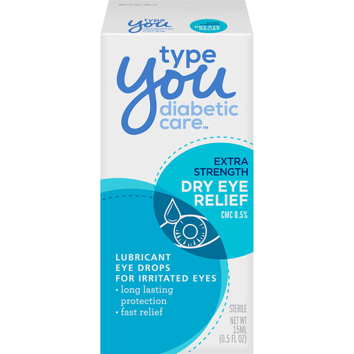 Type You Type You Diabetic Care, Dry Eye Relief, 0.5 Ounce Blood Glucose Meters Lavender