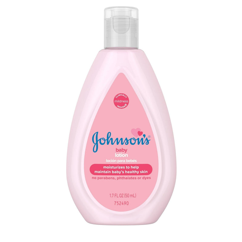 Johnson's Baby Johnson's Baby Moisturizing Pink Lotion With Coconut Oil, 1.7 Oz Lotion & Moisturizer