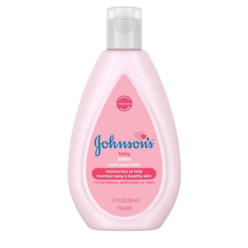 Johnson's Baby Johnson's Baby Moisturizing Pink Lotion With Coconut Oil, 1.7 Oz Lotion & Moisturizer