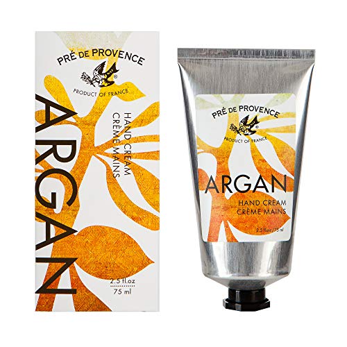 Pre de Provence Pre de Provence Ultra-Hydrating Moroccan Argan Oil Hand Cream - Citrus Lotion & Moisturizer White Smoke