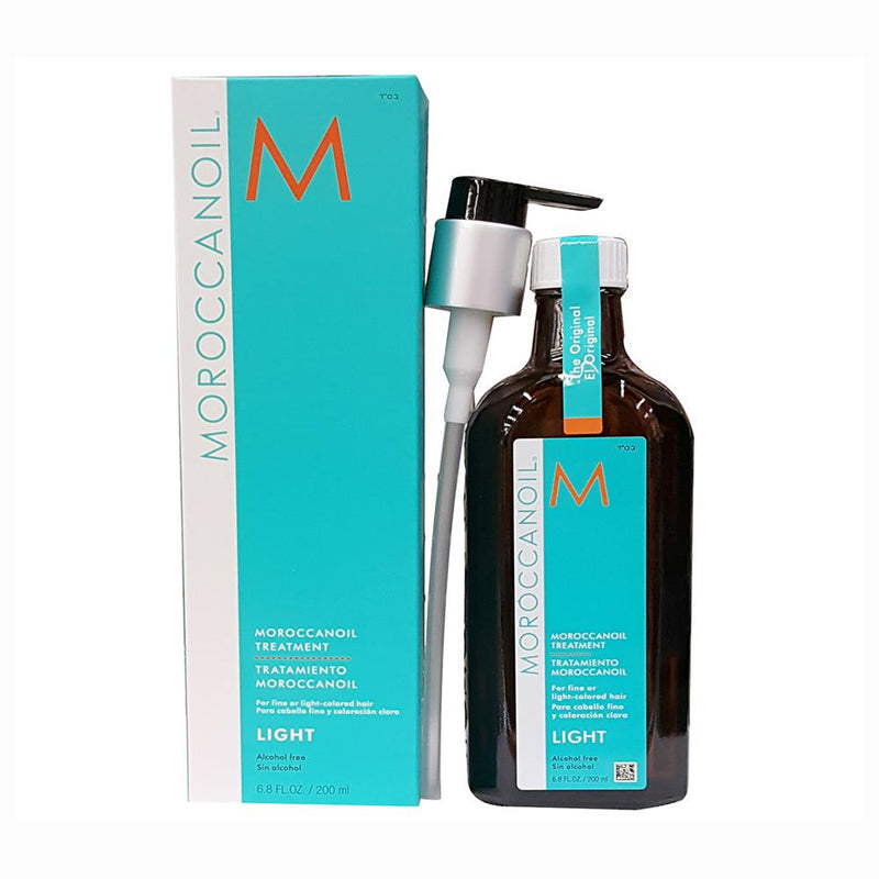 Moroccanoil Moroccanoil Light Oil Treatment For Fine & Colored Hair 200 Ml Work Lights