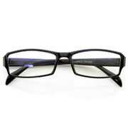 zeroUV Optical RX Modern Rectangular Basic Frame Clear Lens Glasses 8031 Glasses