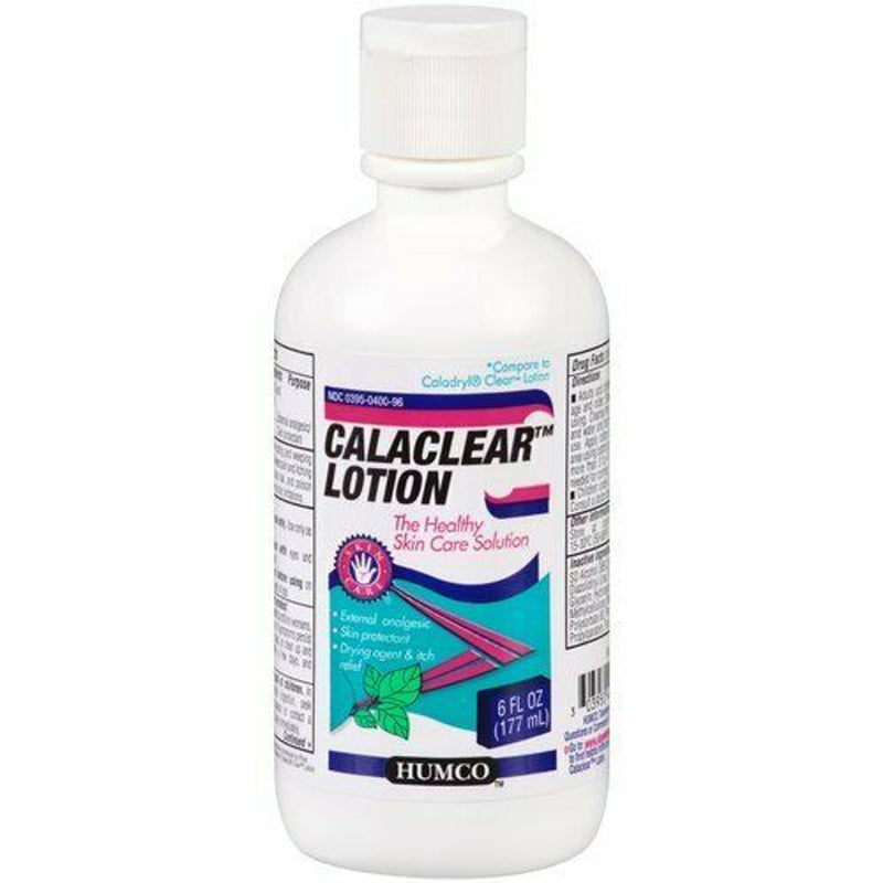 Humco Humco® Calaclear® Lotion – Clear Anti-Itch Formula – 6 Fl Oz Lotion & Moisturizer