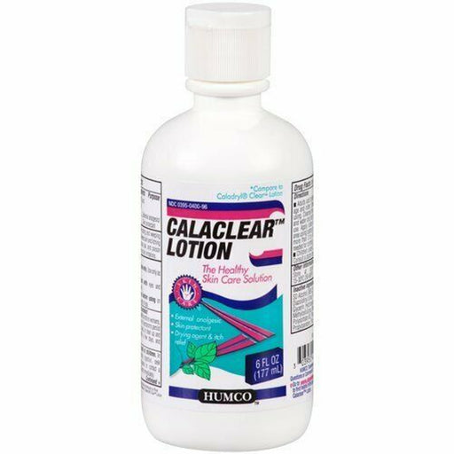 Humco Humco® Calaclear® Lotion – Clear Anti-Itch Formula – 6 Fl Oz Lotion & Moisturizer