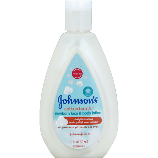 Johnson's Johnson's Baby Cotton Touch Newborn Face And Body Lotion, 13.5 Oz Lotion & Moisturizer
